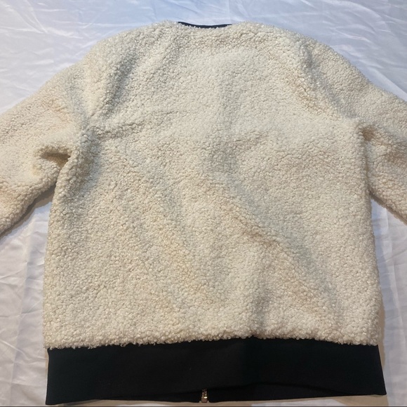 n:PHILANTHROPY IRIE SHERPA FAUX SHEARLING BOMBER SIZE LARGE - Picture 5 of 9